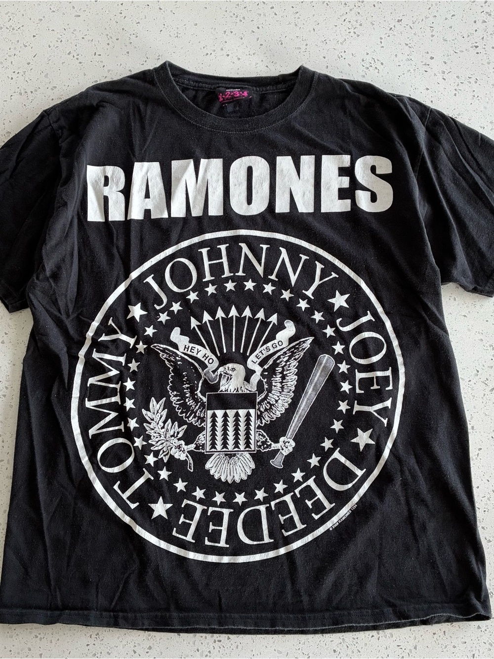 A1 - VINTAGE 00s THE RAMONES 2008 AMERICAN PUNK ROCK BAND Y2K T SHIRT